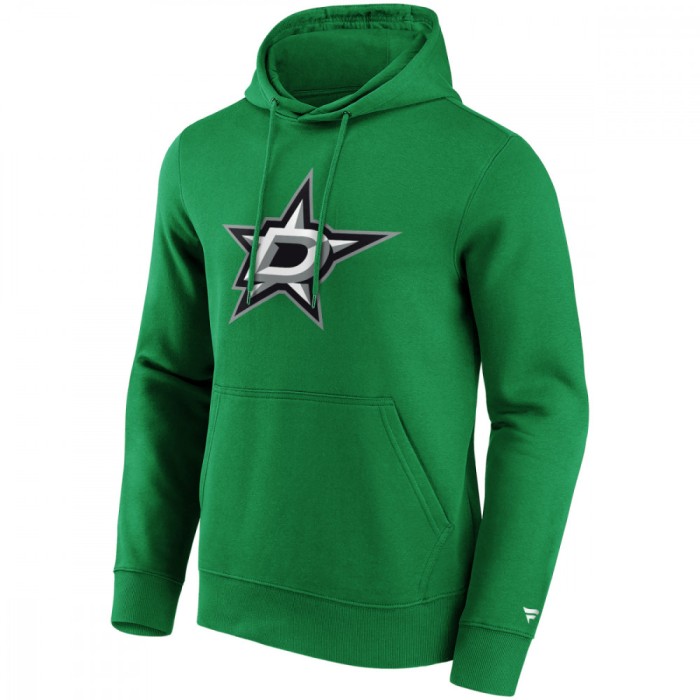 Dallas Stars hanorac de bărbați cu glugă Primary Logo Graphic Hoodie green - XS