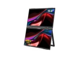 Verbatim Dual monitor portabil Esentials 15.6 FHD Dual Full HD Screens (1920 1080 each) IPS 16:9