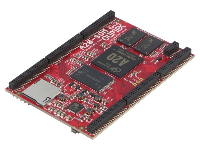 Modul SOM ARM A20 Dual-Core UART