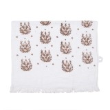 Cumpara ieftin Prosop de maini si fata bumbac maro alb Reni 40x66 cm