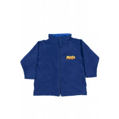 Bluza fleece cu fermoar Maja, pentru fetite, Albastru