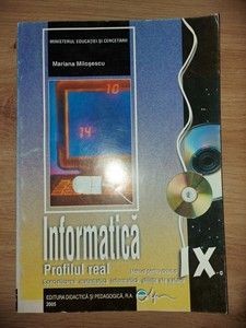 Informatica: Manual pentru clasa a 11-a - Marian Milosescu foto