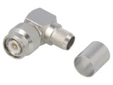 Mufă TNC tată unghi 90&deg; 50&Omega; lipire crimpat H1000 RG213