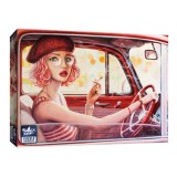 Puzzle Black Sea Fetița roz - 1000 de piese