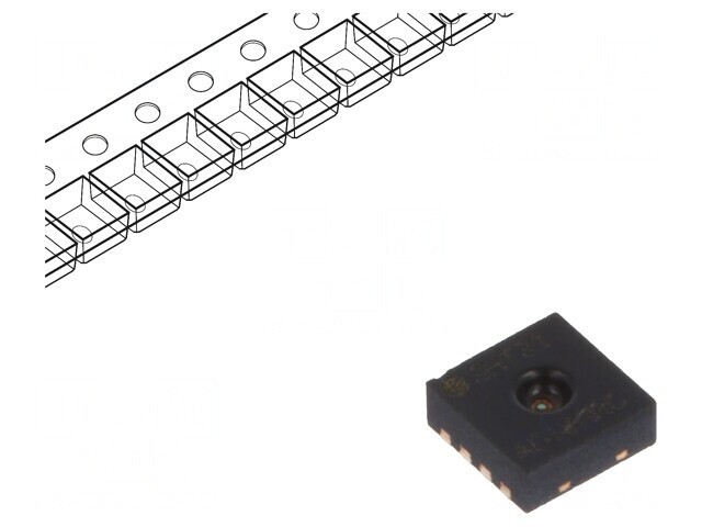 Senzor Temperatură și Umiditate 0-100%RH -40-125&deg;C DFN8 SHT