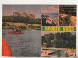 Bnk cp Eforie Nord - Imagini din statiune - circulata, Printata