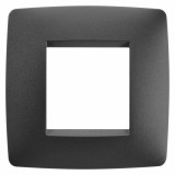 Rama Ornament 2M ONE Gewiss Chorus negru satinat GW16122VN