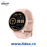 Smartwatch Carneo GTR Active HR+, GPS, Bluetooth, Super AMOLED, Gorilla Glass, Apeluri, multisport, 5ATM, Monitorizare somn, stress, ritm cardiac, SpO