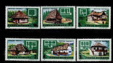 C5504 - Romania 1989 - Arhitectura rurala 6v.nestampilat MNH