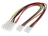 Splitter mini Molex 2x Mamă-Tată 0.2m