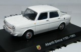 Macheta Abarth Simca 1150 1963 alb - Metro/ Hachette 1/43, 1:43