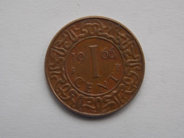 1 CENT 1966 SURINAME