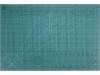 Placa de taiere fata-verso A4, 22 x 30 cm, cu auto-vindecare, grila precisa si suprafata profesionala, verde, ideala pentru croitorie, craft, arhitect