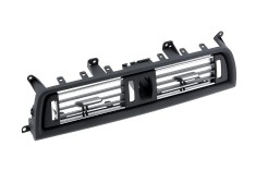 Grila ventilatie aer AC Bmw Seria 5 F10, F11, 2010-, Central-Cromat, NTY EZC-BM-048
