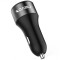 Incarcator auto USB Nevox CC-1830, 2 X USB, 36W, Quick Charge, Negru Gri