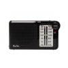 Radio Portabil SAL RPC5, AM/FM, Negru, Baterii AA, Mufă Căști 3.5mm, Indicator LED, Buzunar