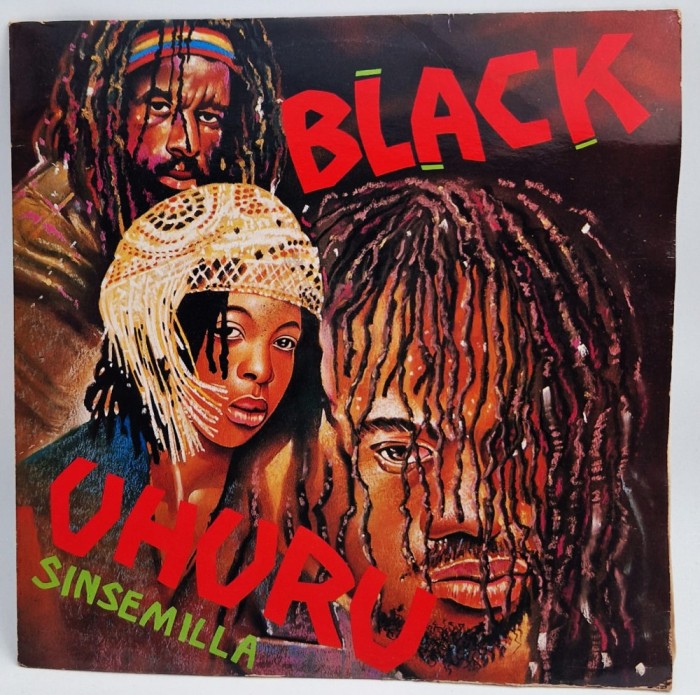 Black Uhuru - Sinsemilla NM / VG disc LP vinill muzica reggae roots Island Franta 1980