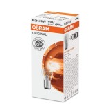 Set 10 Becuri Auto OSRAM P21/4W 12V, Original, Lampa Frana/Spate, Soclu BAZ15d