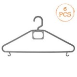 Umerase din Plastic, Argintii, 42x21cm, Set 6 buc, CMCLASS