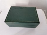 Cutie de Ceas Rolex Green - Lemn cu Piele