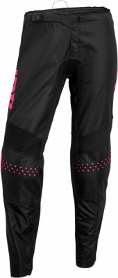 Pantaloni dama atv/cross Thor Sector Minimal, culoare negru/roz, marime XS Cod Produs: MX_NEW 29020306PE foto