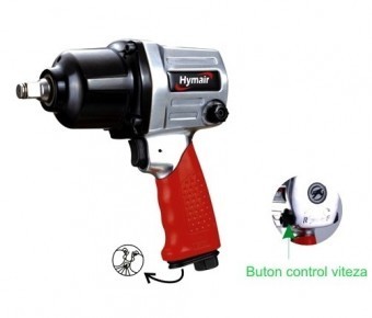 Pistol pneumatic 680Nm, 1/2&quot;, Hymair