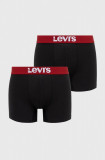 Levi&#039;s boxeri bărbați, culoarea negru 37149.0272-black