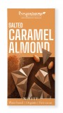 Ciocolata alba cu migdale si caramel sarat, bio, 60g, Benjamissimo