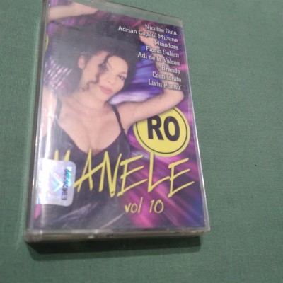 CASETA AUDIO RO MANELE VOL 10 RARA!! ORIGINALA foto