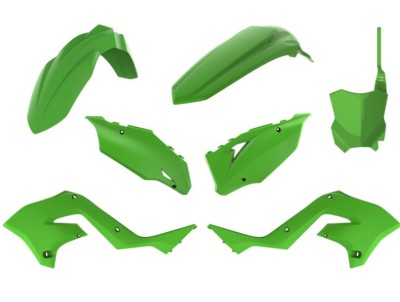 Set plastice Kawasaki KX 125 250, KX 450F 03- 08 Restyling 2022 Polisport 90933 foto