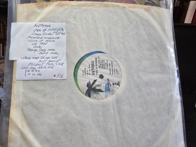Vinil Anthrax - State of Euphoria foto