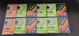 Casete audio vintage din anii '70 și '80 diverse marci . LOT 12 BUCATI , NU CUNOSC CE ESTE INREGISTRAT PE ELE !