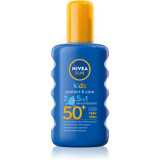 Nivea Sun Kids spray colorat pentru copii pentru bronzat SPF 50+ 200 ml