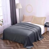 Cumpara ieftin Patura Cocolino Uni Pentru Pat Dublu Gri Inchis-LJJ41