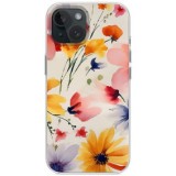 Husa personalizata pentru apple iphone 13, magsafe atasare magnetica, antisoc, model floral 2