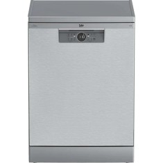 Masina de spalat vase Beko BDFN26430X, 14 seturi, 6 programe, Clasa D, SelfDry, 60 cm, Argintiu