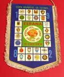 Fanion (de colectie) Fotbal - Echipele Participante la Campionatul Mondial de Fotbal SPANIA 1982
