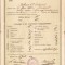 HST A930 Certificat școlar Eduard Fabini 1912 București