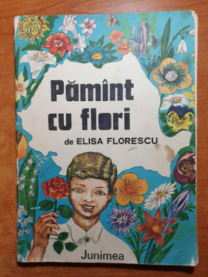 carte pentru copii - poezii patriotice - pamant cu flori - din anul 1983 foto