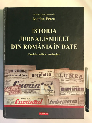 Istoria jurnalismului din Romania in date, Marian Petcu, Jurnalistica. foto