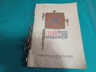 OPERA ROYAL ROUMAIN DE BUCAREST * PROGRAM 5 OCTOMBRE 1931 * 47 A foto