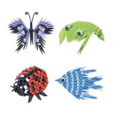 Origami 3D Creagami - Setul incepatorilor, 555 piese, CreativaMente