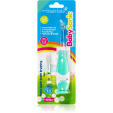 Cumpara ieftin Brush Baby BabySonic periuta de dinti electrica pentru copii 0 - 36 luni Teal 1 buc