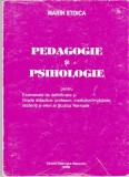 Pedagogie si psihologie de marin stoica editura gheorghe alexandru