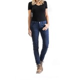Cumpara ieftin Blugi (jeans) femei pentru scuter - motocicleta Ixon model Vicky culoare: Navy (albastru) (Cordura&reg; Denim) XL