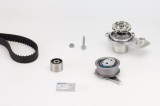 Kit distributie + pompa apa Audi A1; Seat Ibiza IV, Ibiza IV Sc; Skoda Fabia III, Rapid, Rapid Spaceback; VW Polo, Polo V Motor 1.4 TDI, dinti 145,