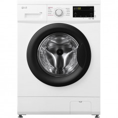 Masina de spalat LG F2J3WS6WE, Slim, Incarcare frontala, 6,5 kg, 1200 rpm, Clasa energetica E, Alb