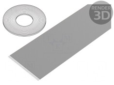 Cablu Bandă Neecranat PVC 50x26AWG 1,27mm 100FT