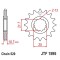 Pinion fata 15 dinti pas lant 520 - Yamaha XJ6 600 N (09-14) - XJ6 600 Diversion (09-16)