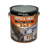 Vopsea email anticoroziva 3 in 1 rosu toreador 21B pe baza de solvent 3.5L, direct pe rugina, interior si exterior Breckner Germany